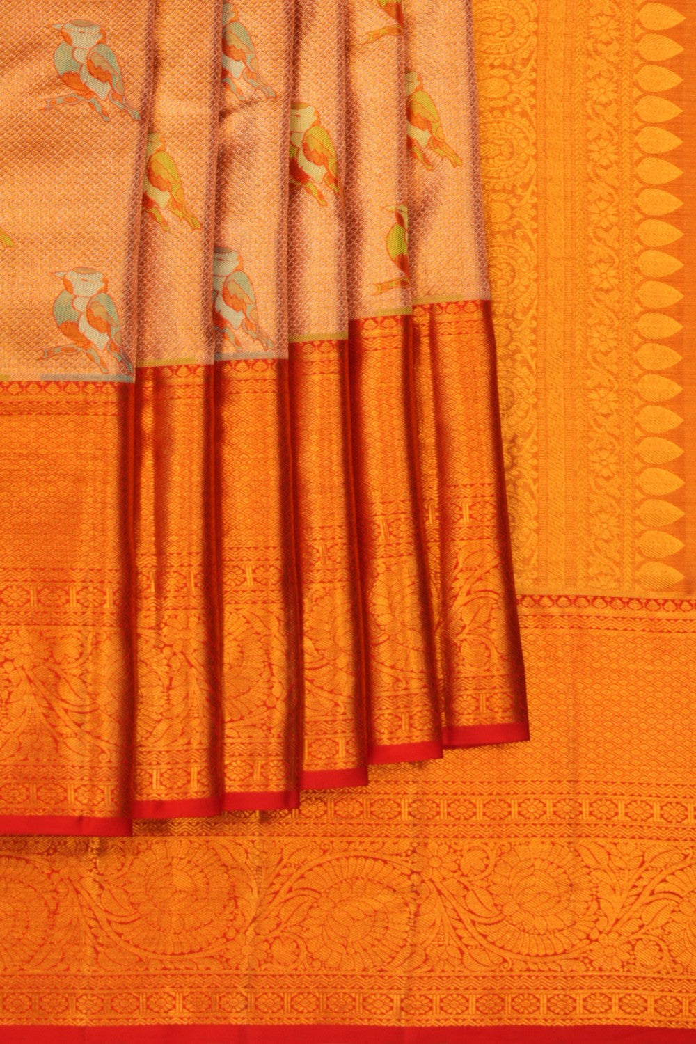 Image of Kanchipattu Rangkat Brocade Saree
